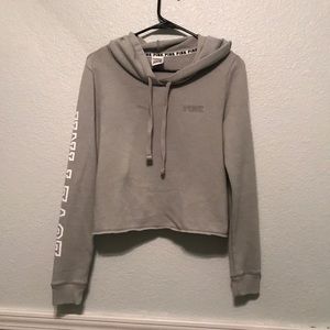 Cropped Victoria Secret PINK Sweatshirt